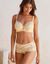 Culotte haute dentelle unie Arum (miel)