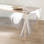 Nappe toile cirée transparente (transparent / blanc)