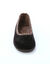 Chaussons ballerines biais l&eacute;opard  (noir)
