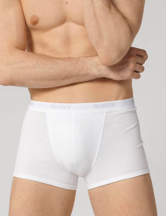 Boxer Basic Freefit X-Move (blanc)