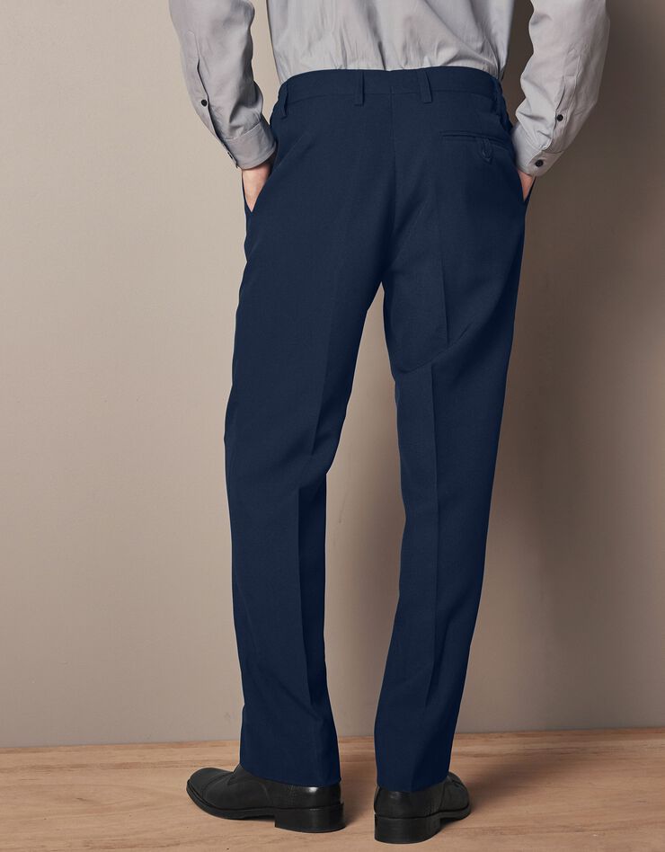 Pantalon ceinture ajustable invisible - polyester (marine)