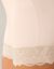 Panty Long Sculptant Antinea Blanc Dentelle Transparent – Taille 42, Compression Ferme