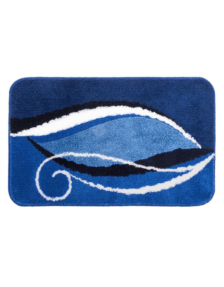 Tapis de bain fantaisie Zilla (bleu)