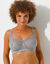 Soutien-gorge dentelle grand maintien, sans armatures (gris)