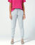 Pantalon jogging en molleton gratté  (gris chiné)