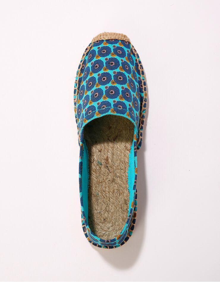 Espadrilles imprimées (turquoise) Espadrilles imprimées (turquoise)