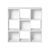 Meuble de rangement 9 cases ORIGAME (blanc)