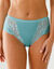 Culotte maxi dentelle - lot de 3 (orange + bleu + bleu canard)