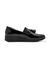 Mocassins compensés vernis (noir)