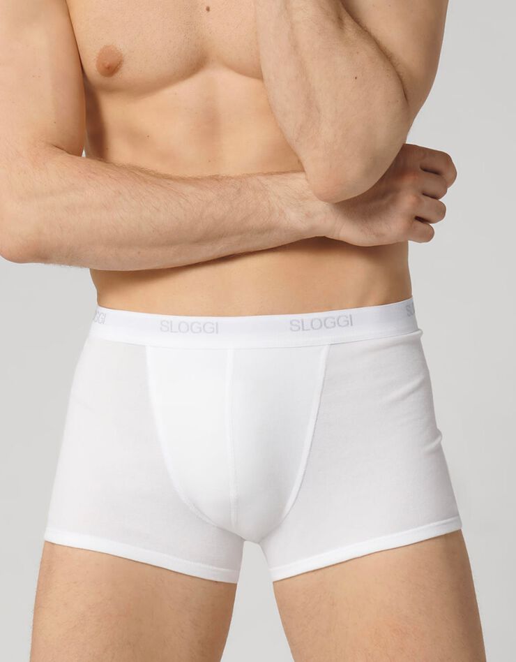 Boxer Basic Freefit X-Move (blanc) Boxer Basic Freefit X-Move (blanc)