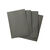 Lot de 4 sets de table - vinyle tressé (gris perle)
