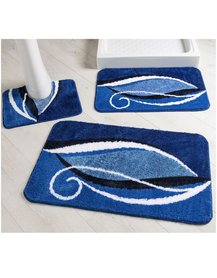 Tapis de bain fantaisie Zilla (bleu) Tapis de bain fantaisie Zilla (bleu)