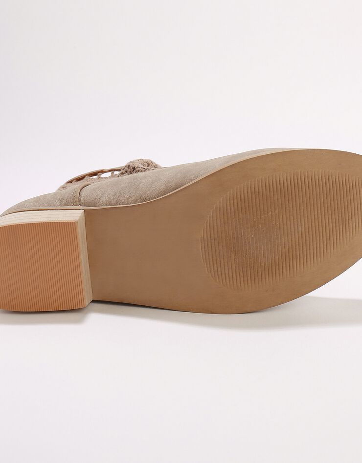 Boots macramé (taupe) Boots macramé (taupe)