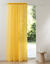 Panneau voile uni finition galon fronceur (jaune)