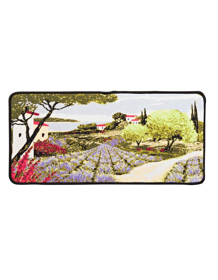 Tapis cuisine motif mas provençal (unique) Tapis cuisine motif mas provençal (unique)