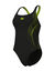 Maillot de bain 1 pièce Scratch (noir / jaune)