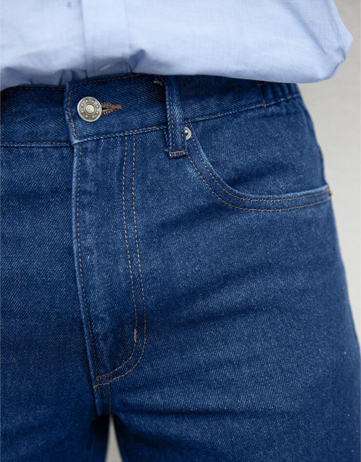 Jean ceinture élastiquée côtés - entrej. 82 cm (stone)