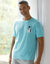 Tee-shirt pyjama manches courtes motif surf (aqua)