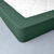 Drap-housse uni flanelle bonnets 32 cm (vert sapin)