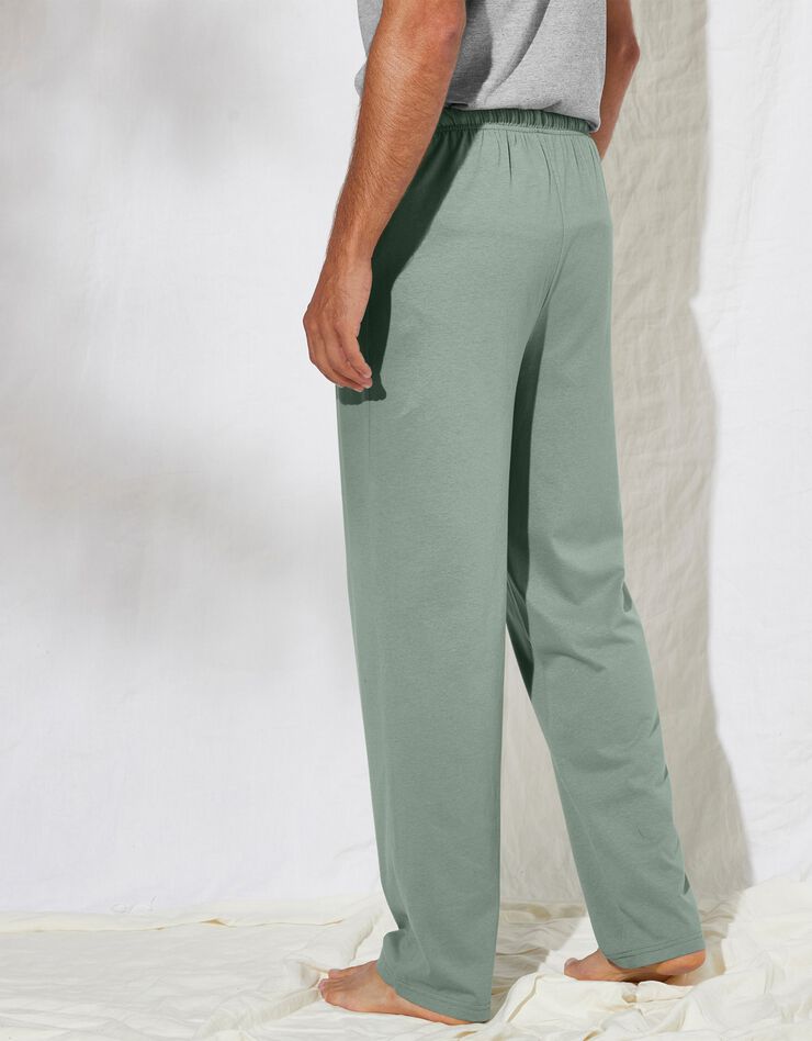 Pantalon pyjama uni vert (vert) Pantalon pyjama uni vert (vert)