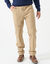 Pantalon multipoches ripstop intérieur micropolaire (beige foncé)