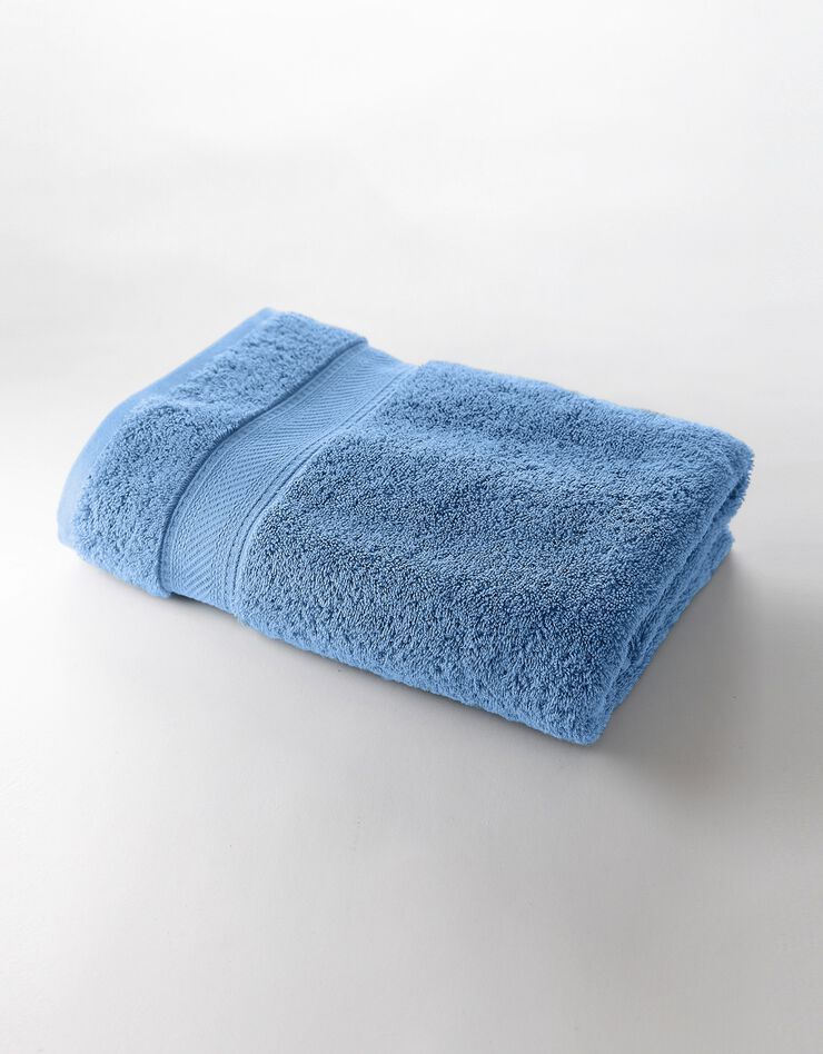 Éponge unie 540g/m2 confort luxe (bleu jean)