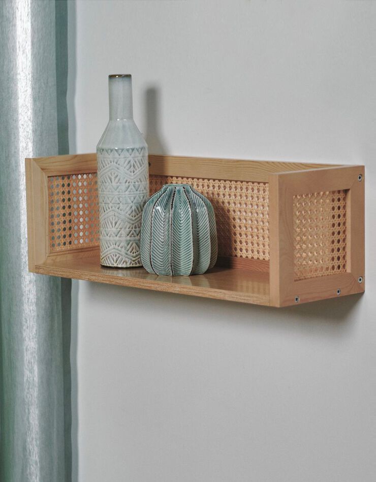Etagère en cannage bois (naturel)