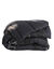 Couette microfibre imprimée Plumes 200g/m2 (noir)