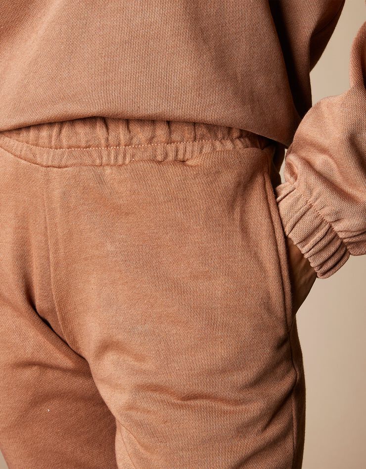 Joggpant molleton léger bas resserrés (caramel) Joggpant molleton léger bas resserrés (caramel)