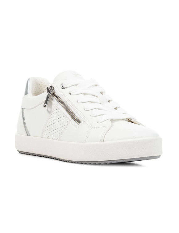 Baskets basses à lacets BLOOMIE GEOX®  (blanc / argenté)