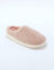 Chaussons forme mule fourrés (rose) Chaussons forme mule fourrés (rose)