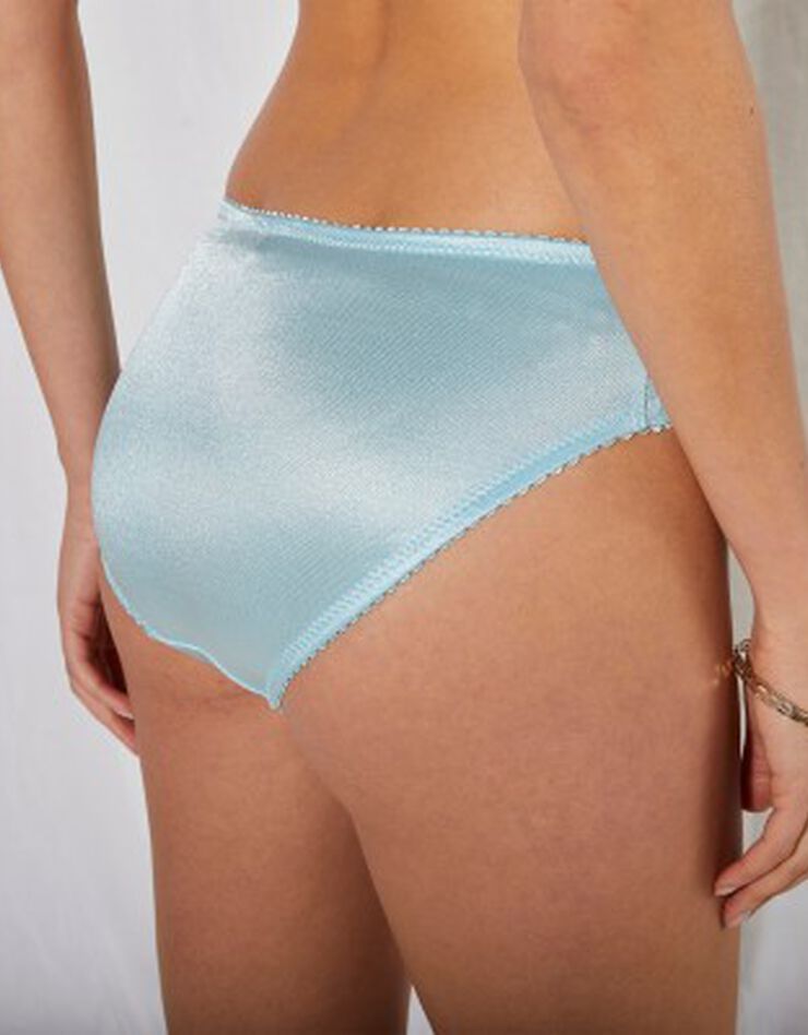 Culotte en dentelle Cerignola - lot de 2 (bronze + aqua) Culotte en dentelle Cerignola - lot de 2 (bronze + aqua)