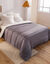 Couette microfibre imprimée Pastel 400g/m2 (rose)