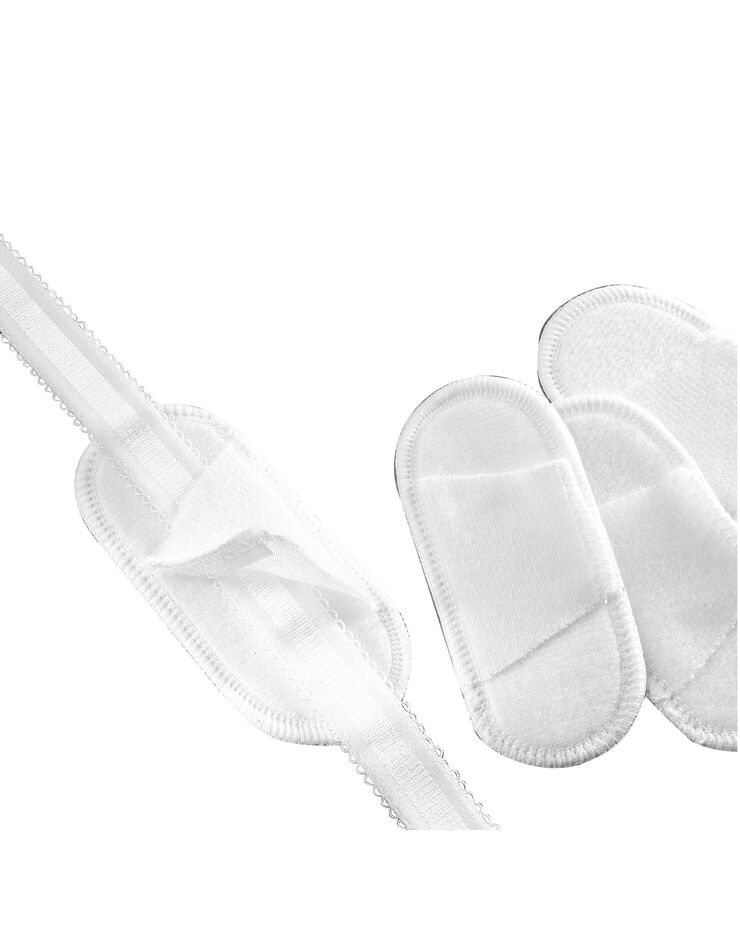Coussinet pour bretelles - lot de 2 paires (blanc) Coussinet pour bretelles - lot de 2 paires (blanc)
