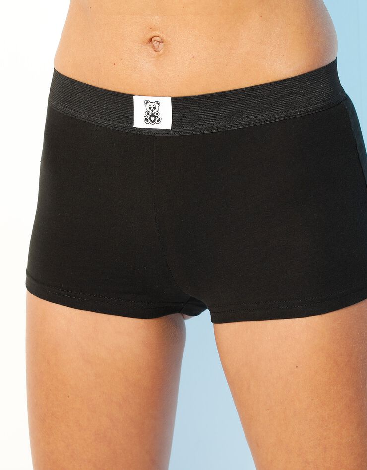 Boxer ourson - lot de 10 (noir) Boxer ourson - lot de 10 (noir)