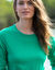 T-shirt uni manches longues (vert menthe)