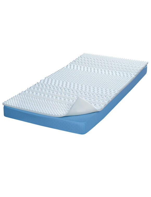 Surmatelas multisoutien 5 zones (blanc)