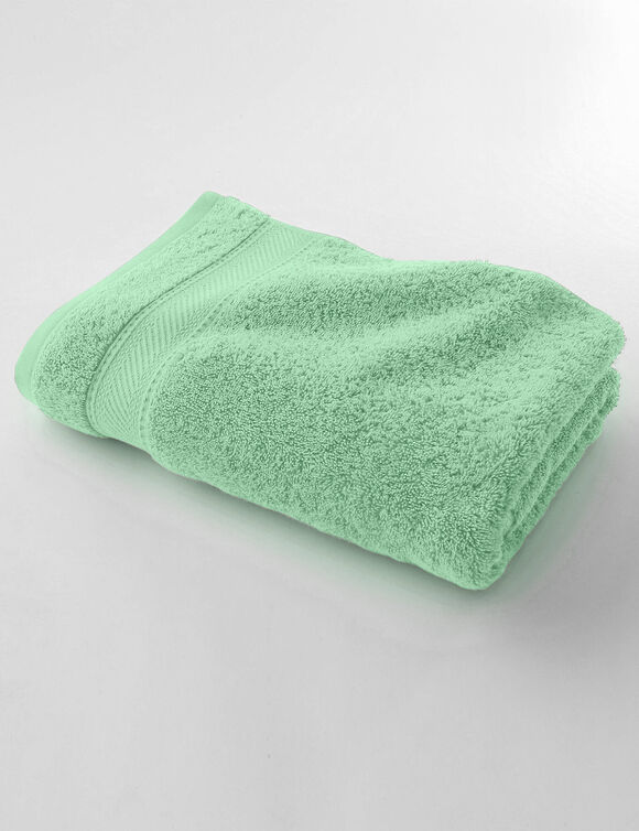 Collection serviettes de bain unies - confort luxe 540g/m&sup2; (amande)