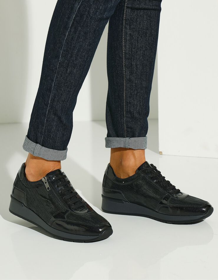 tennis compensées noires
