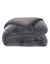 Couette synthétique double face 350 g/m² (gris)