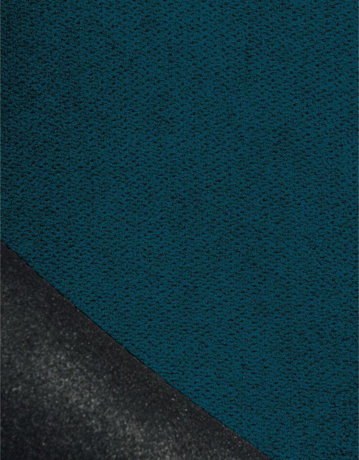 Rideau occultant et isolant finition oeillets (bleu paon)