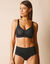 Soutien-gorge moulé invisible microfibre lisse - sans armatures  (noir)