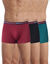 Boxer "Powerful" coton DIM&reg; - lot de 3 (noir + vert + bordeaux)