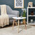 Table d'appoint, grand modèle hauteur 46 cm (blanc)