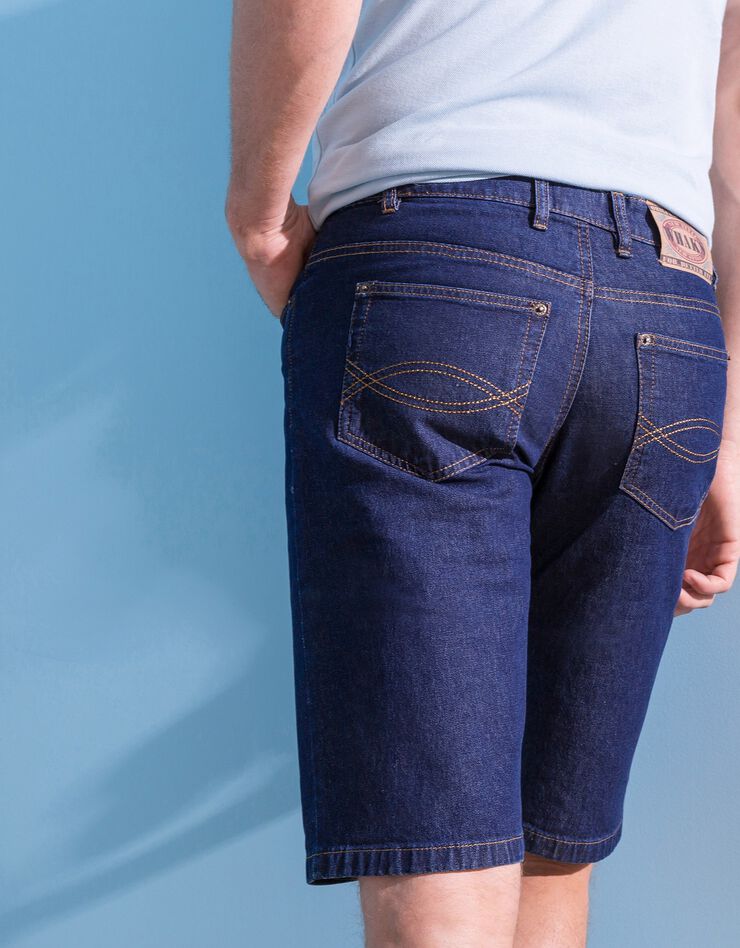 Bermuda jean extensible grand confort (stone) Bermuda jean extensible grand confort (stone)