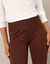 Legging taille haute spécial froid, molleton gratté (marron)