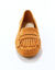 Mocassins souples textile microfibre (beige fonc&eacute;)