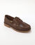 Chaussures homme forme bateau semelle crant&eacute;e (marron)