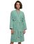 Peignoir court adulte col kimono  - &eacute;ponge bouclette 380 g/m&sup2; (vert d'eau)