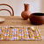 Set de table matelass&eacute; r&eacute;versible - lot de 2 (caramel)